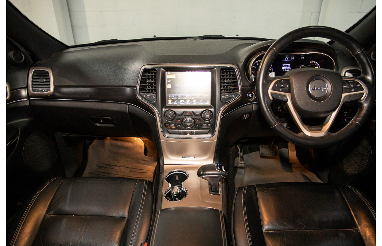 5/2014 Jeep Grand Cherokee Limited (4x4) WK MY14 4d Wagon White Diesel Turbo 3.0L