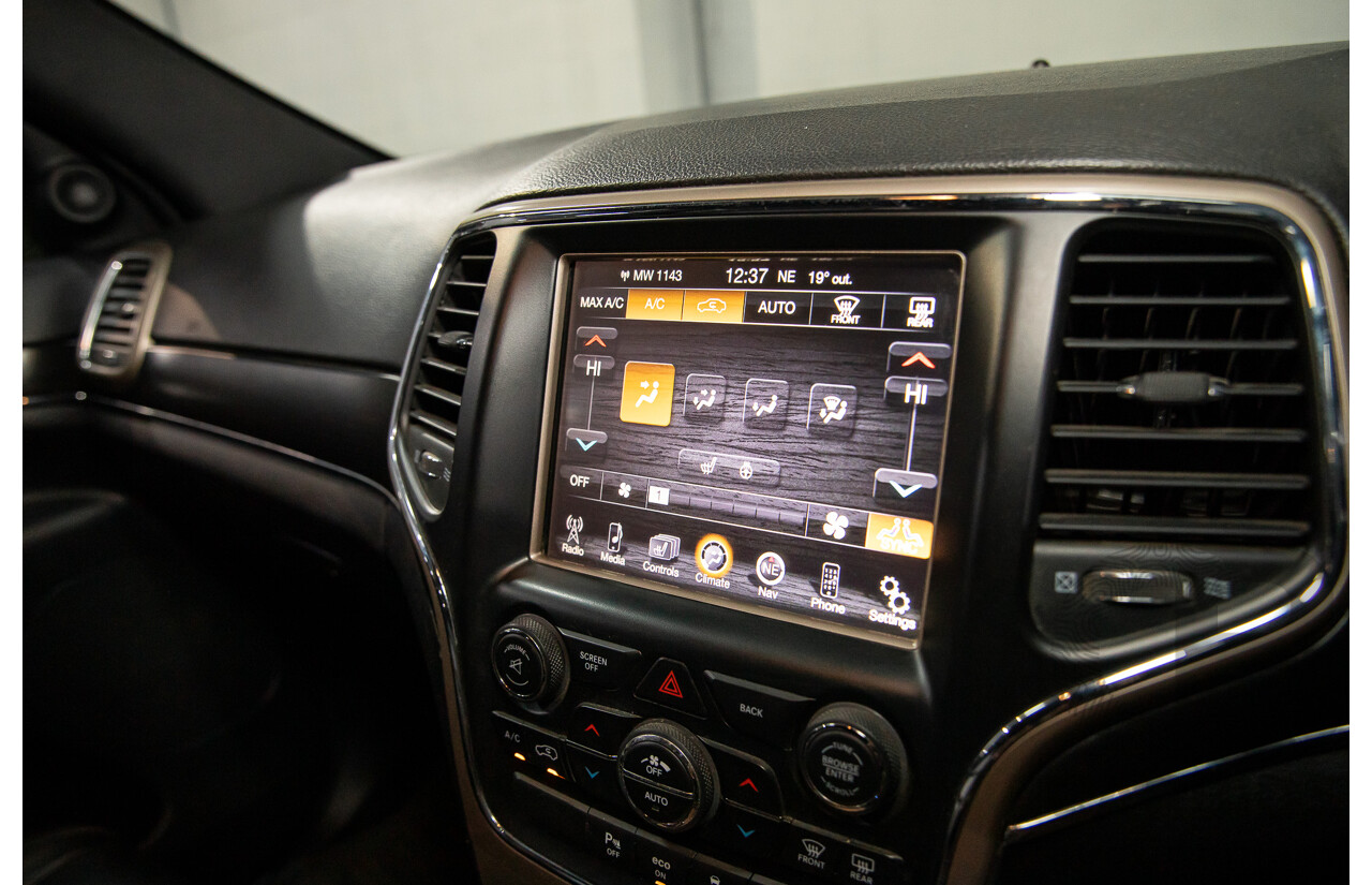 5/2014 Jeep Grand Cherokee Limited (4x4) WK MY14 4d Wagon White Diesel Turbo 3.0L