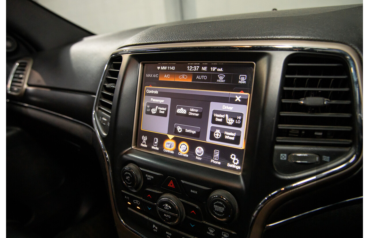 5/2014 Jeep Grand Cherokee Limited (4x4) WK MY14 4d Wagon White Diesel Turbo 3.0L