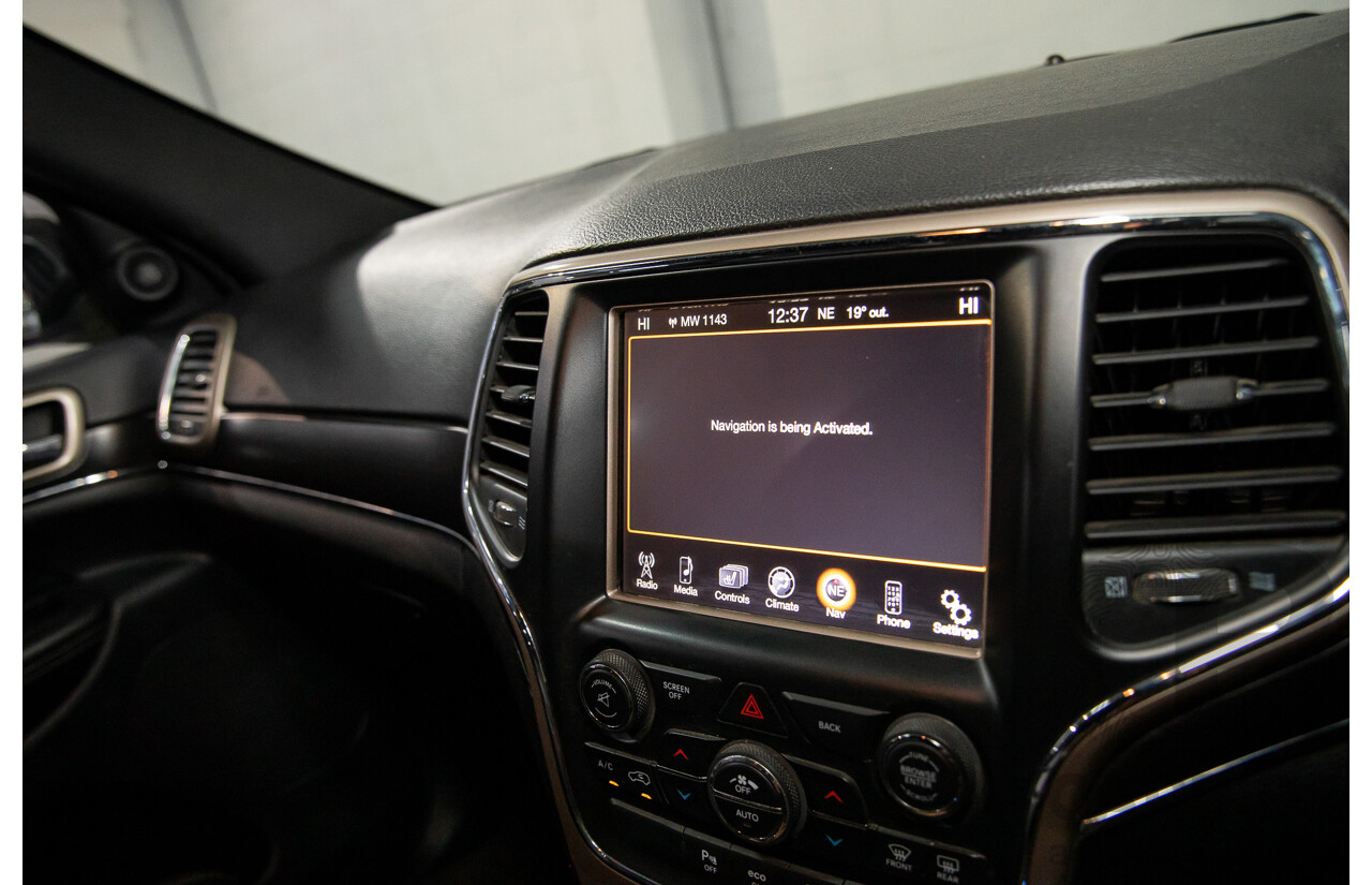 5/2014 Jeep Grand Cherokee Limited (4x4) WK MY14 4d Wagon White Diesel Turbo 3.0L