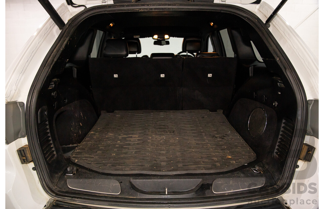 5/2014 Jeep Grand Cherokee Limited (4x4) WK MY14 4d Wagon White Diesel Turbo 3.0L