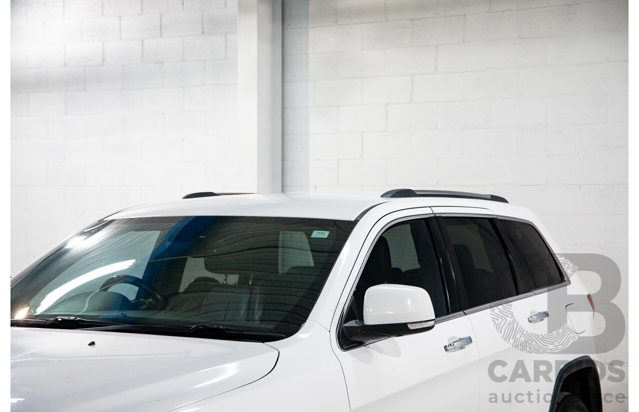 5/2014 Jeep Grand Cherokee Limited (4x4) WK MY14 4d Wagon White Diesel Turbo 3.0L