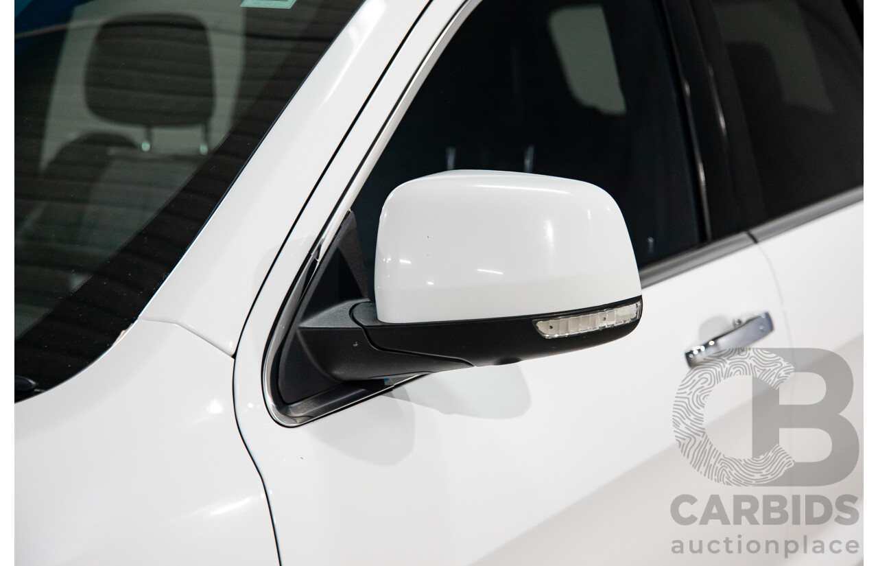 5/2014 Jeep Grand Cherokee Limited (4x4) WK MY14 4d Wagon White Diesel Turbo 3.0L