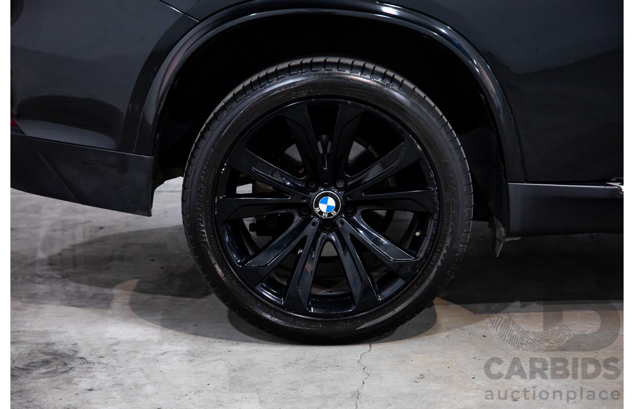 10/2014 BMW X5 Xdrive30d F15 MY15 4d Wagon Black Sapphire Metallic Turbo Diesel 3.0L