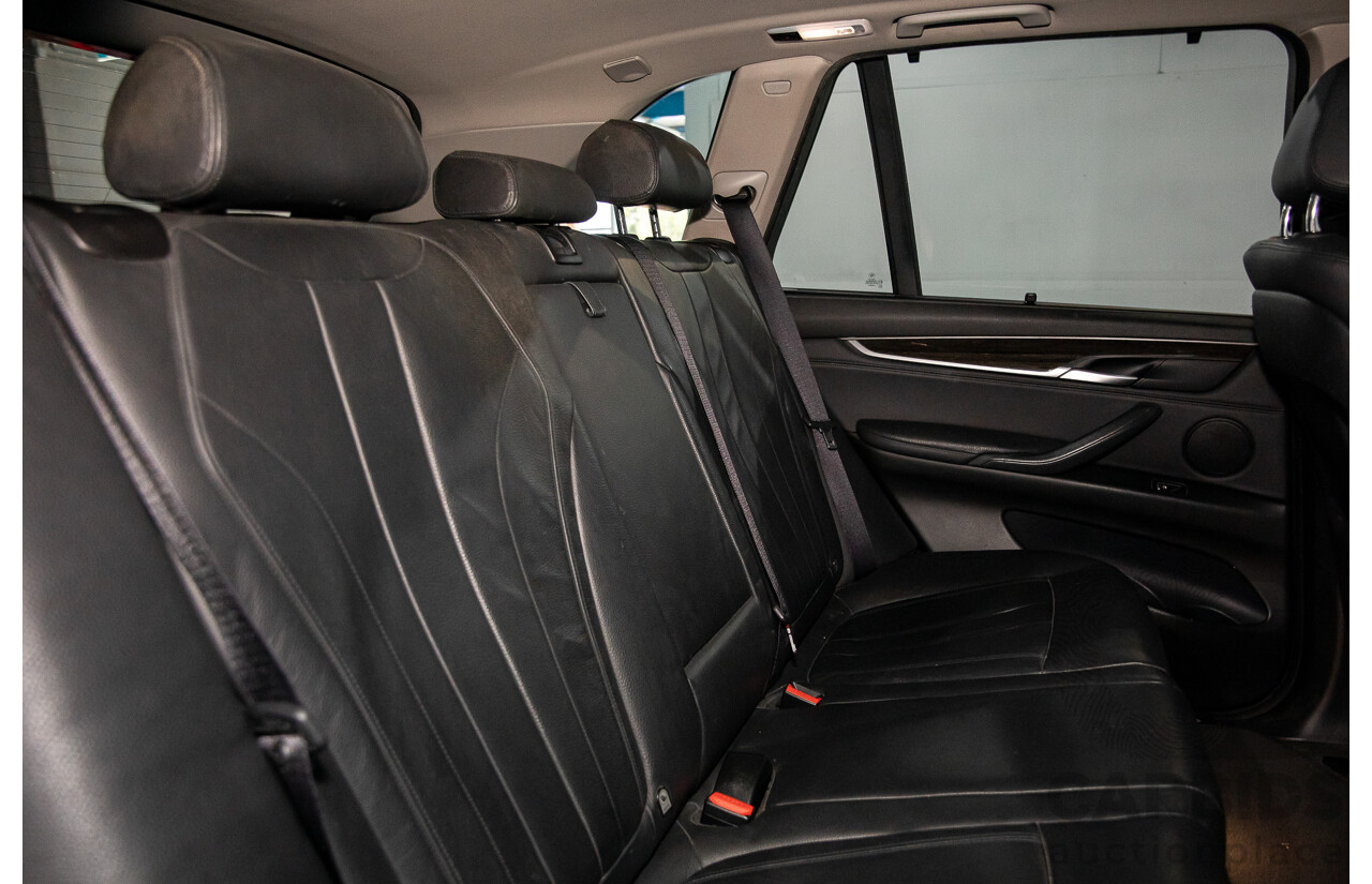 10/2014 BMW X5 Xdrive30d F15 MY15 4d Wagon Black Sapphire Metallic Turbo Diesel 3.0L