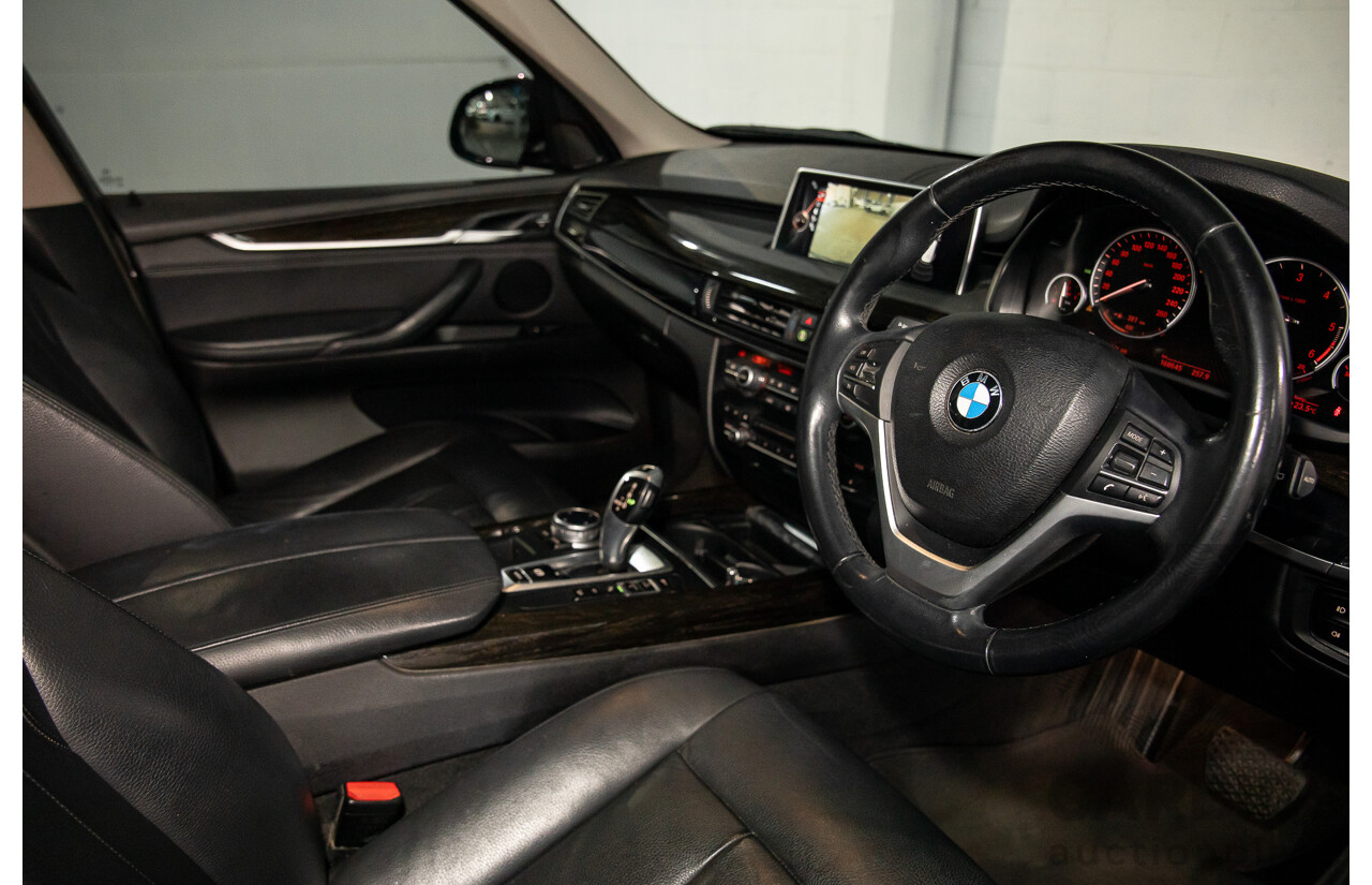 10/2014 BMW X5 Xdrive30d F15 MY15 4d Wagon Black Sapphire Metallic Turbo Diesel 3.0L