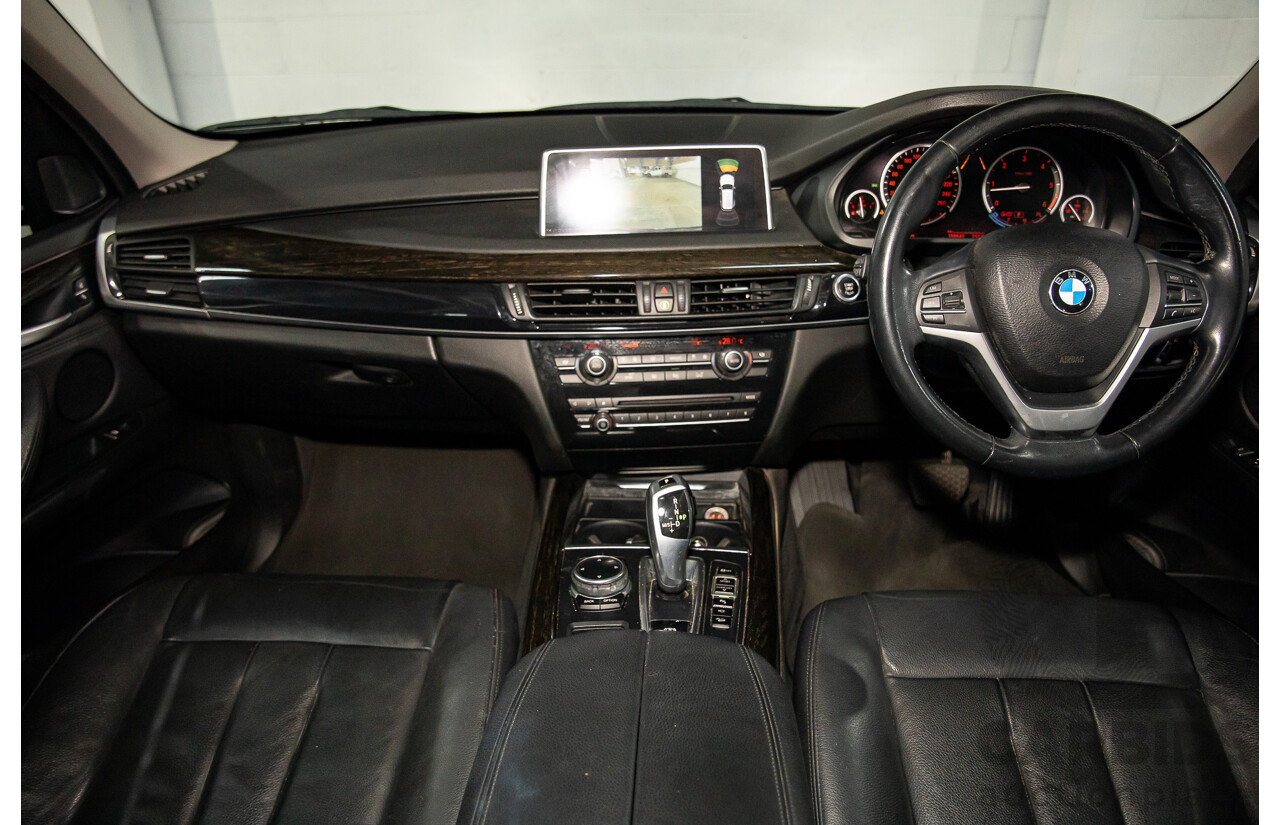 10/2014 BMW X5 Xdrive30d F15 MY15 4d Wagon Black Sapphire Metallic Turbo Diesel 3.0L