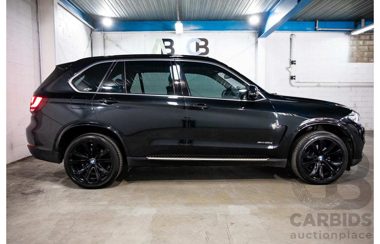 10/2014 BMW X5 Xdrive30d F15 MY15 4d Wagon Black Sapphire Metallic Turbo Diesel 3.0L