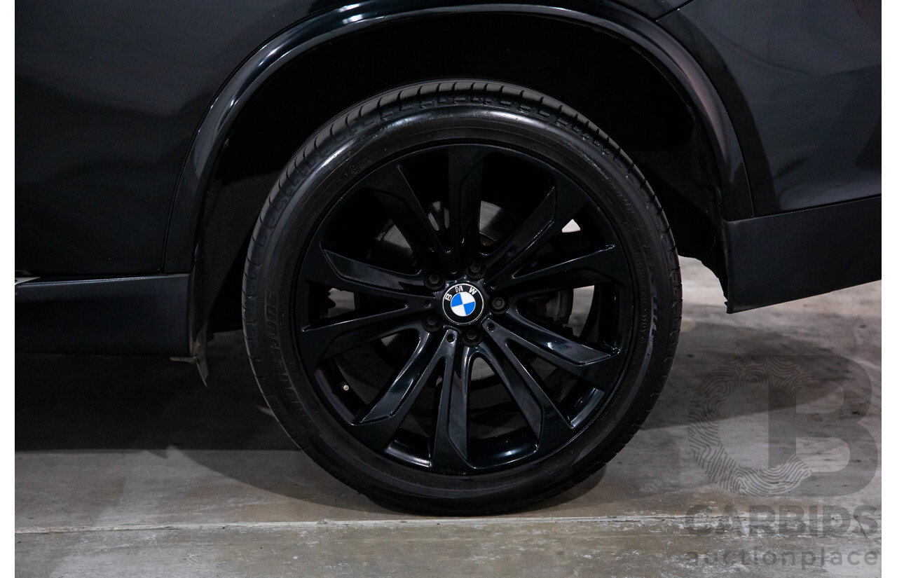 10/2014 BMW X5 Xdrive30d F15 MY15 4d Wagon Black Sapphire Metallic Turbo Diesel 3.0L