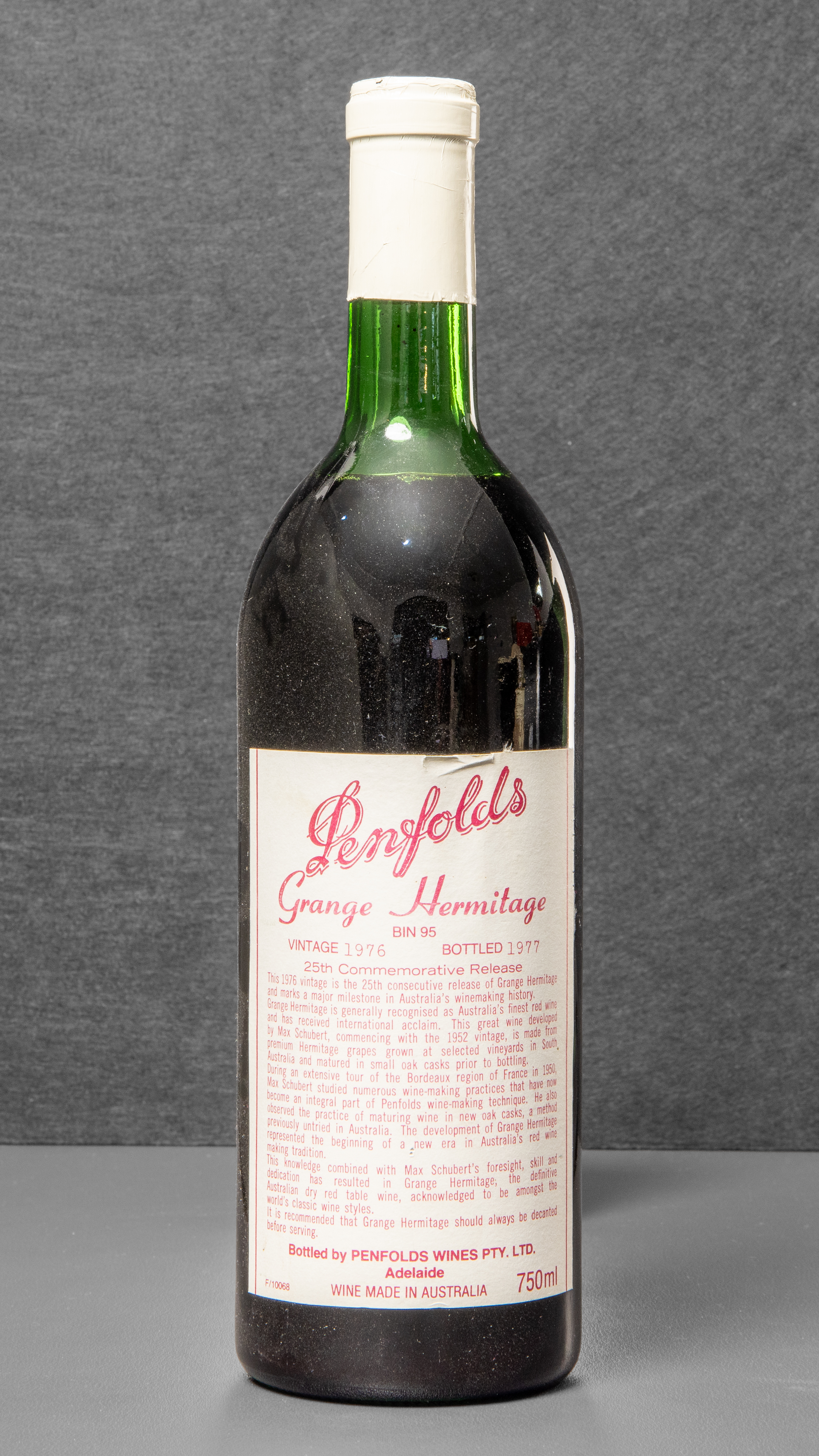 Penfolds Grange Hermitage Bin 95 - Lot 1660645 | EHVA