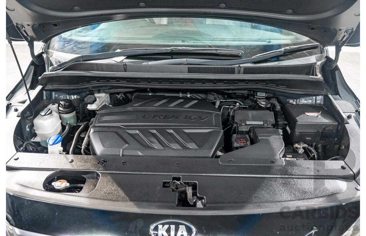 09/2019 Kia Carnival SLi (FWD) YP PE MY20 4d Wagon Aurora Black Pearl Turbo Diesel 2.2L