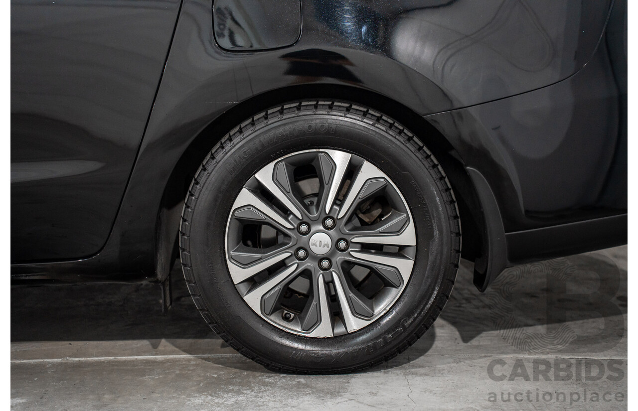 09/2019 Kia Carnival SLi (FWD) YP PE MY20 4d Wagon Aurora Black Pearl Turbo Diesel 2.2L