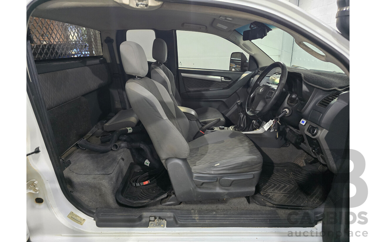 7/2013 Holden Colorado LX (4x4) RG Space C/Chas White Turbo Diesel 2.8L