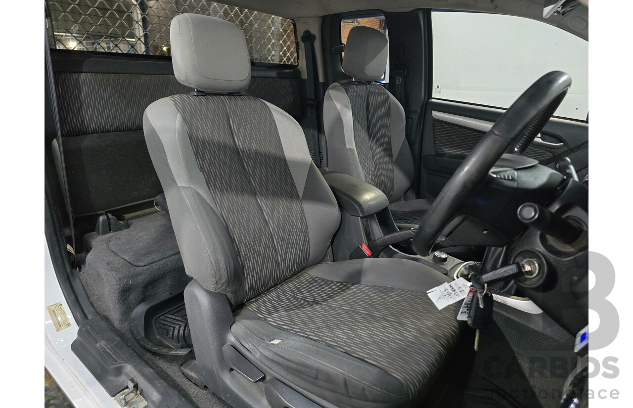 7/2013 Holden Colorado LX (4x4) RG Space C/Chas White Turbo Diesel 2.8L