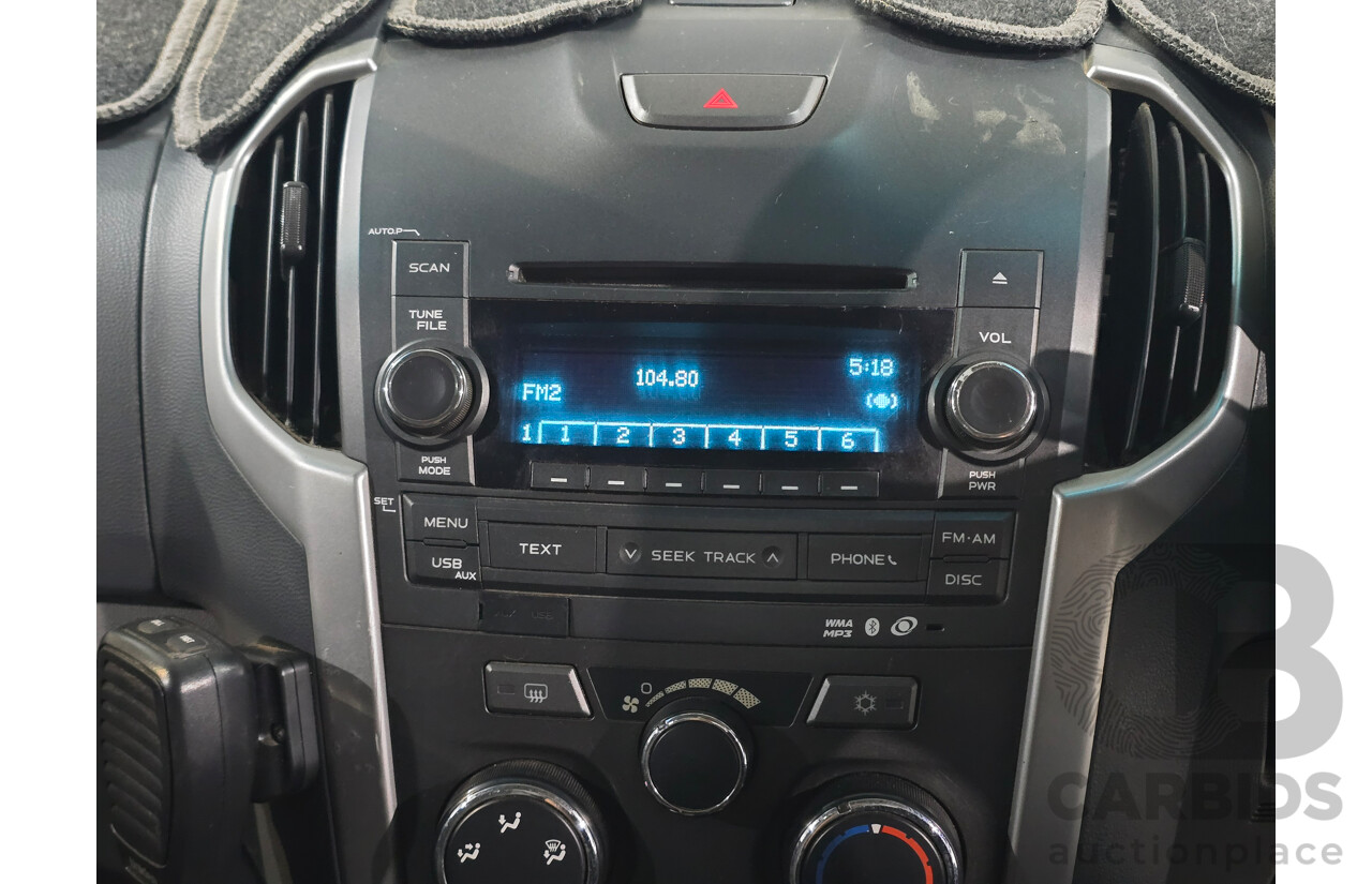 7/2013 Holden Colorado LX (4x4) RG Space C/Chas White Turbo Diesel 2.8L