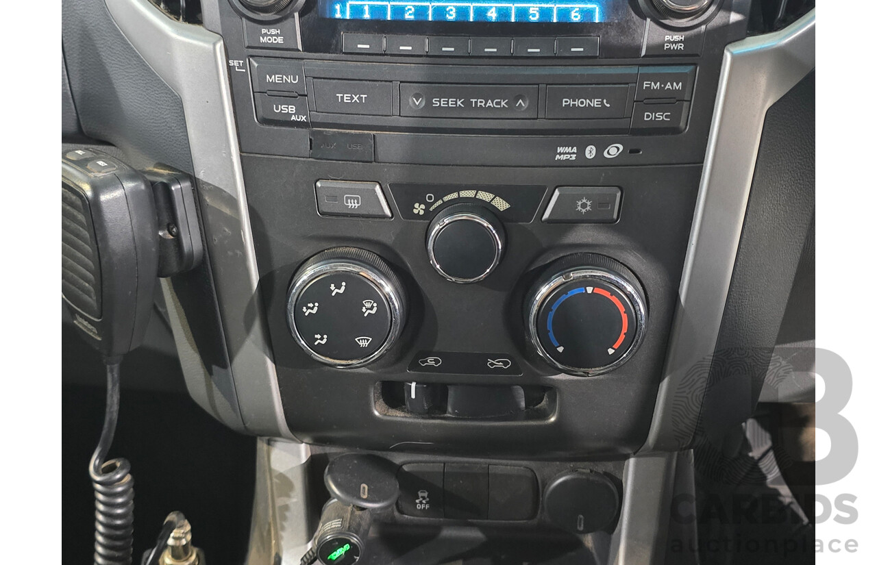 7/2013 Holden Colorado LX (4x4) RG Space C/Chas White Turbo Diesel 2.8L