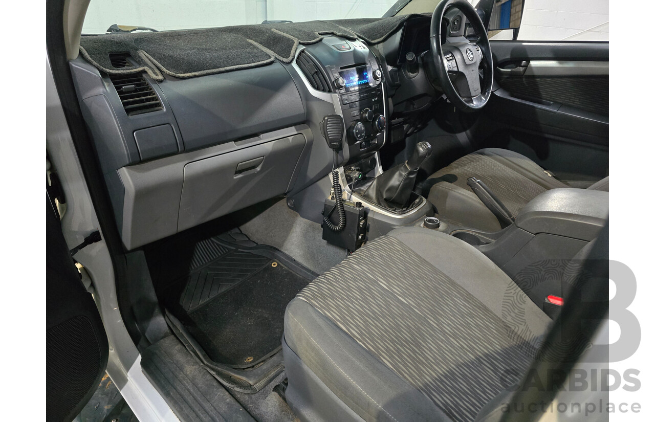 7/2013 Holden Colorado LX (4x4) RG Space C/Chas White Turbo Diesel 2.8L