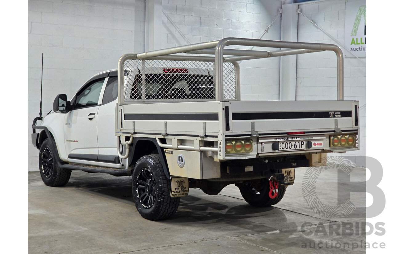 7/2013 Holden Colorado LX (4x4) RG Space C/Chas White Turbo Diesel 2.8L