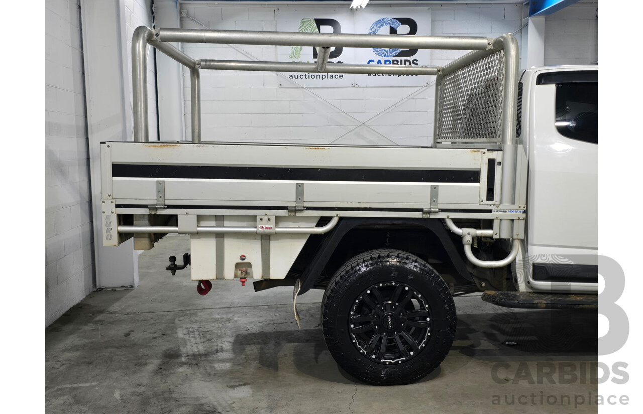 7/2013 Holden Colorado LX (4x4) RG Space C/Chas White Turbo Diesel 2.8L