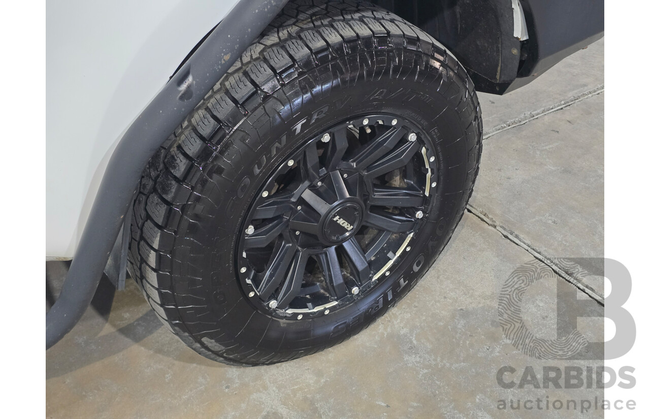 7/2013 Holden Colorado LX (4x4) RG Space C/Chas White Turbo Diesel 2.8L