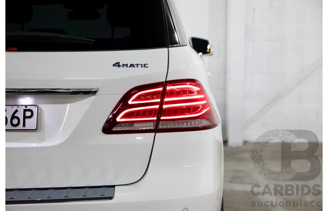 09/2017 Mercedes-Benz GLE 350d AMG Line 4Matic (AWD) 166 MY17 4d Wagon Polar White Turbo Diesel V6 3.0L