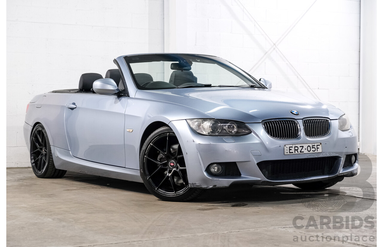 1/2009 BMW 325i M Sport E93 MY09 2d Convertible Bluewater Metallic 2.5L - 5/13 Import