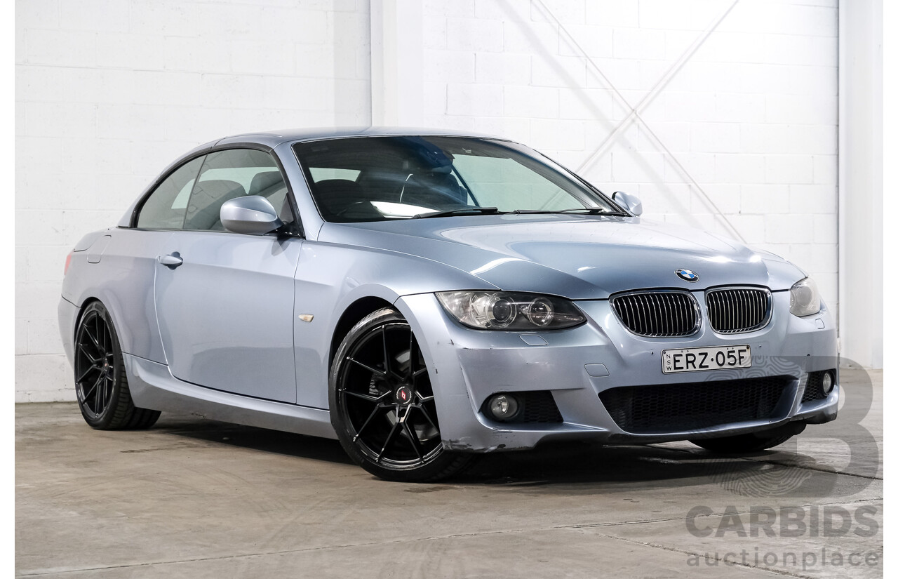 1/2009 BMW 325i M Sport E93 MY09 2d Convertible Bluewater Metallic 2.5L - 5/13 Import