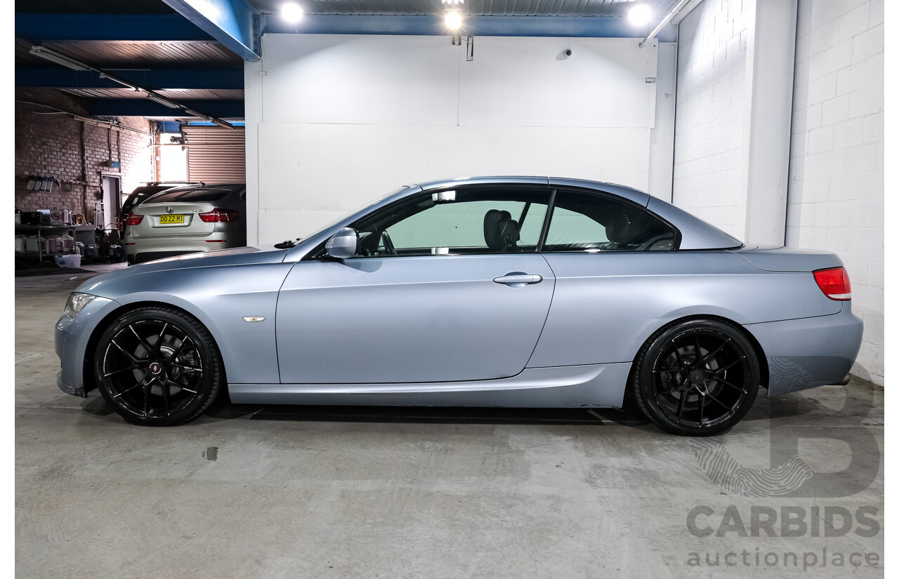 1/2009 BMW 325i M Sport E93 MY09 2d Convertible Bluewater Metallic 2.5L - 5/13 Import