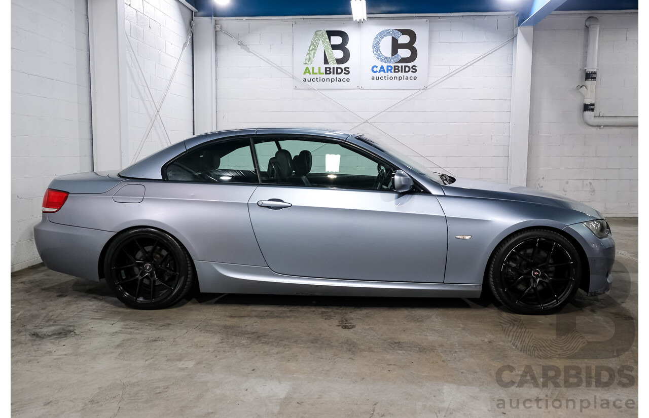 1/2009 BMW 325i M Sport E93 MY09 2d Convertible Bluewater Metallic 2.5L - 5/13 Import