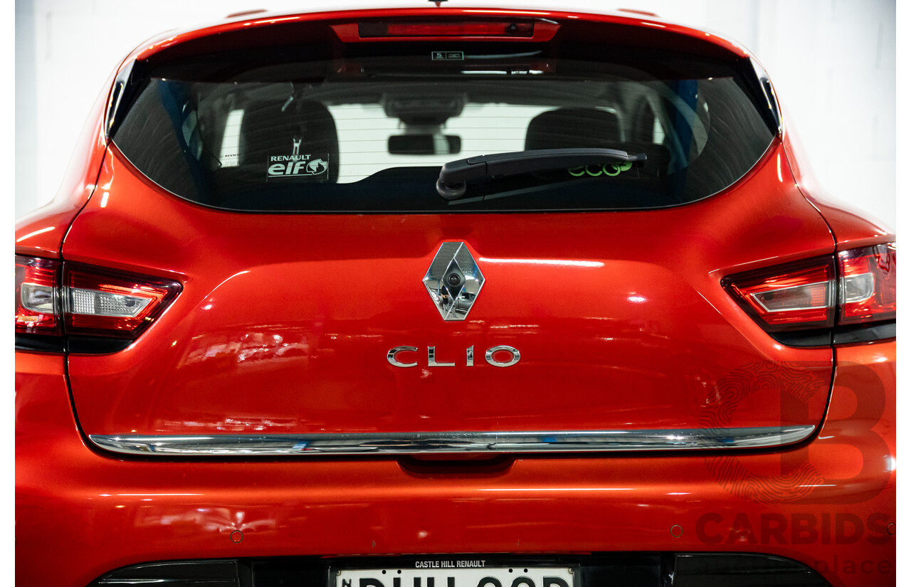 06/2016 Renault Clio Expression (FWD) X98 5d Hatchback Red Turbo 1.2L