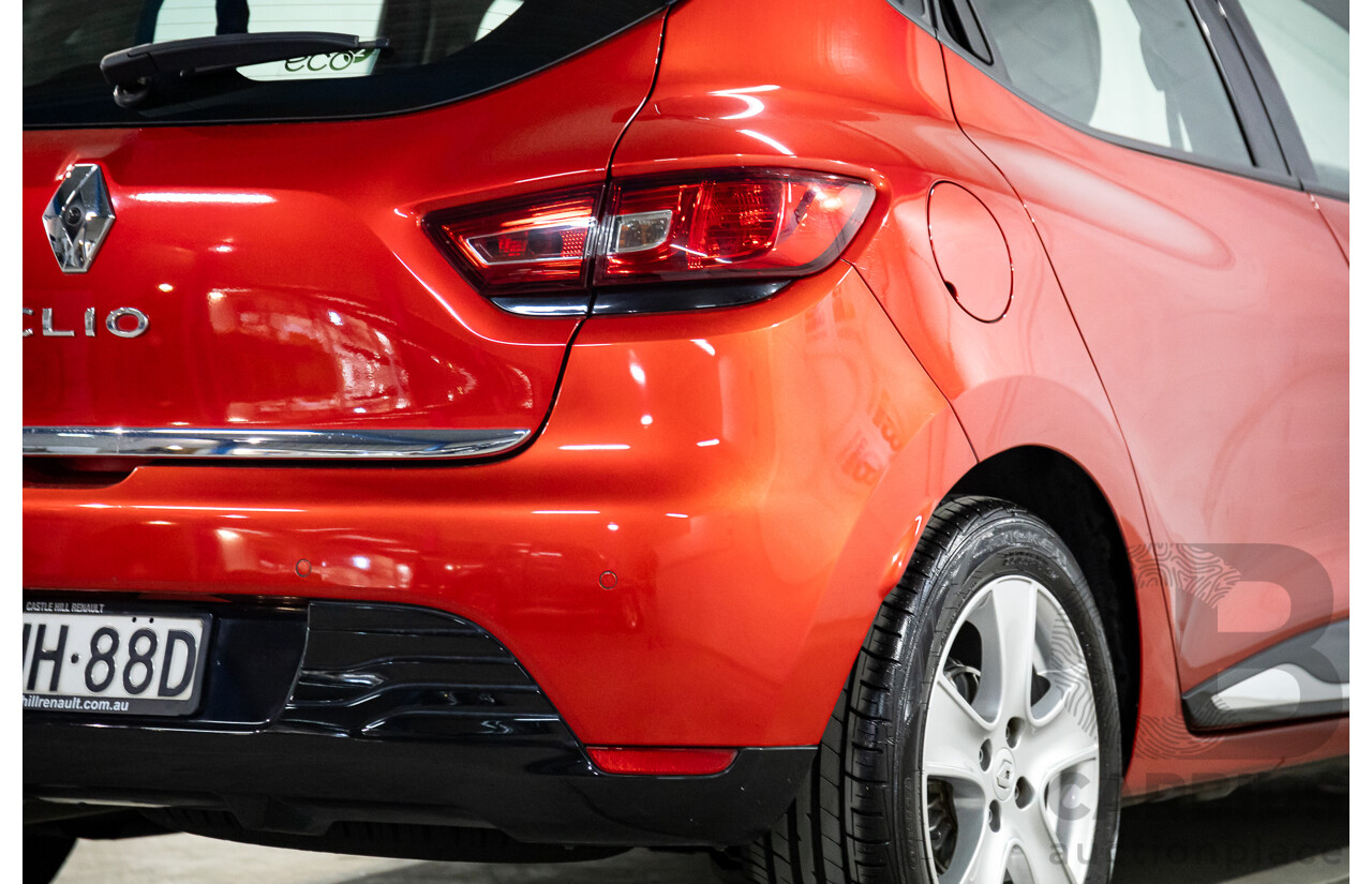 06/2016 Renault Clio Expression (FWD) X98 5d Hatchback Red Turbo 1.2L