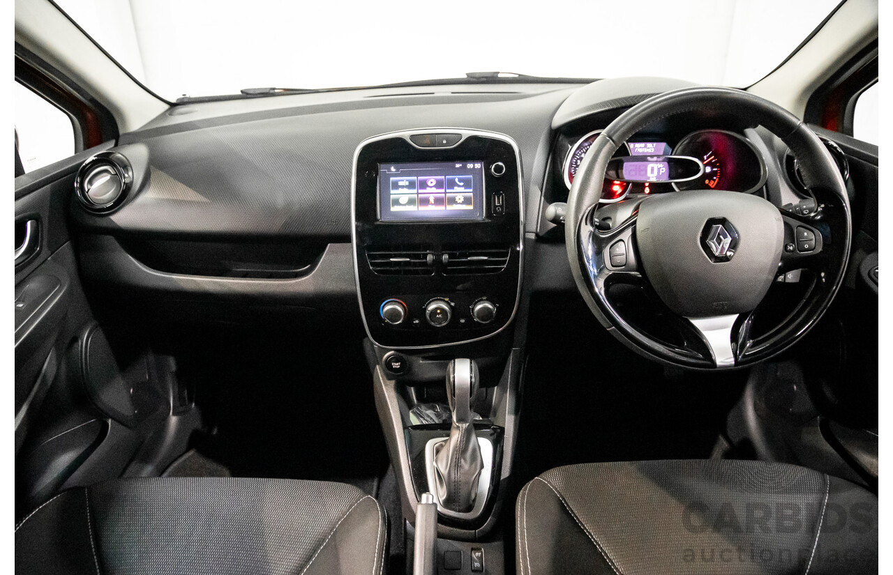 06/2016 Renault Clio Expression (FWD) X98 5d Hatchback Red Turbo 1.2L