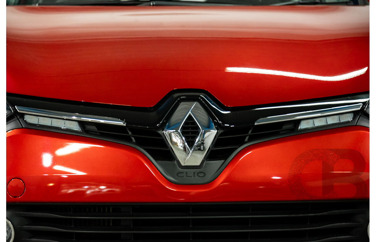 06/2016 Renault Clio Expression (FWD) X98 5d Hatchback Red Turbo 1.2L