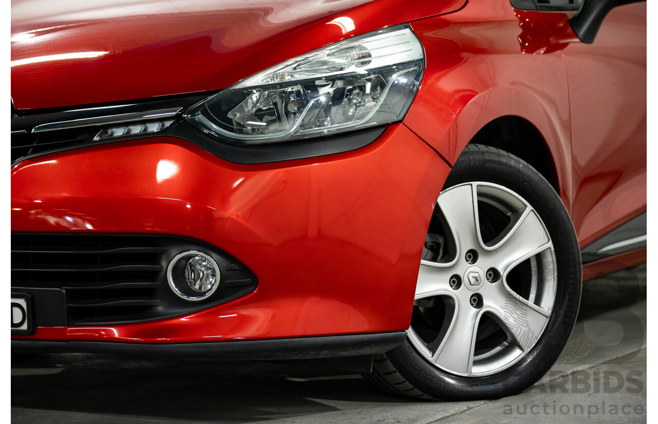 06/2016 Renault Clio Expression (FWD) X98 5d Hatchback Red Turbo 1.2L