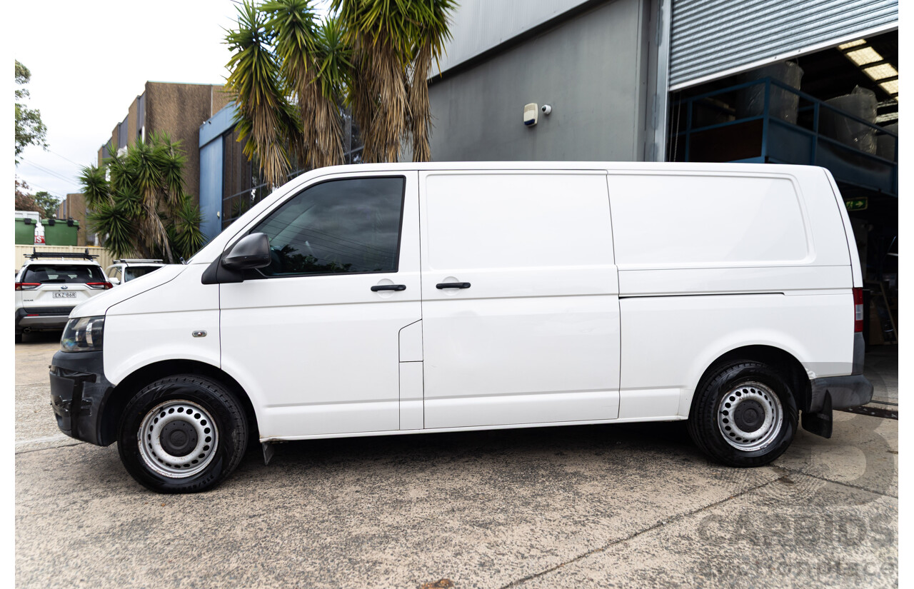 3/2015 Volkswagen Transporter TDI 340 LWB Low T5 MY15 Van Candy White Turbo Diesel 2.0L