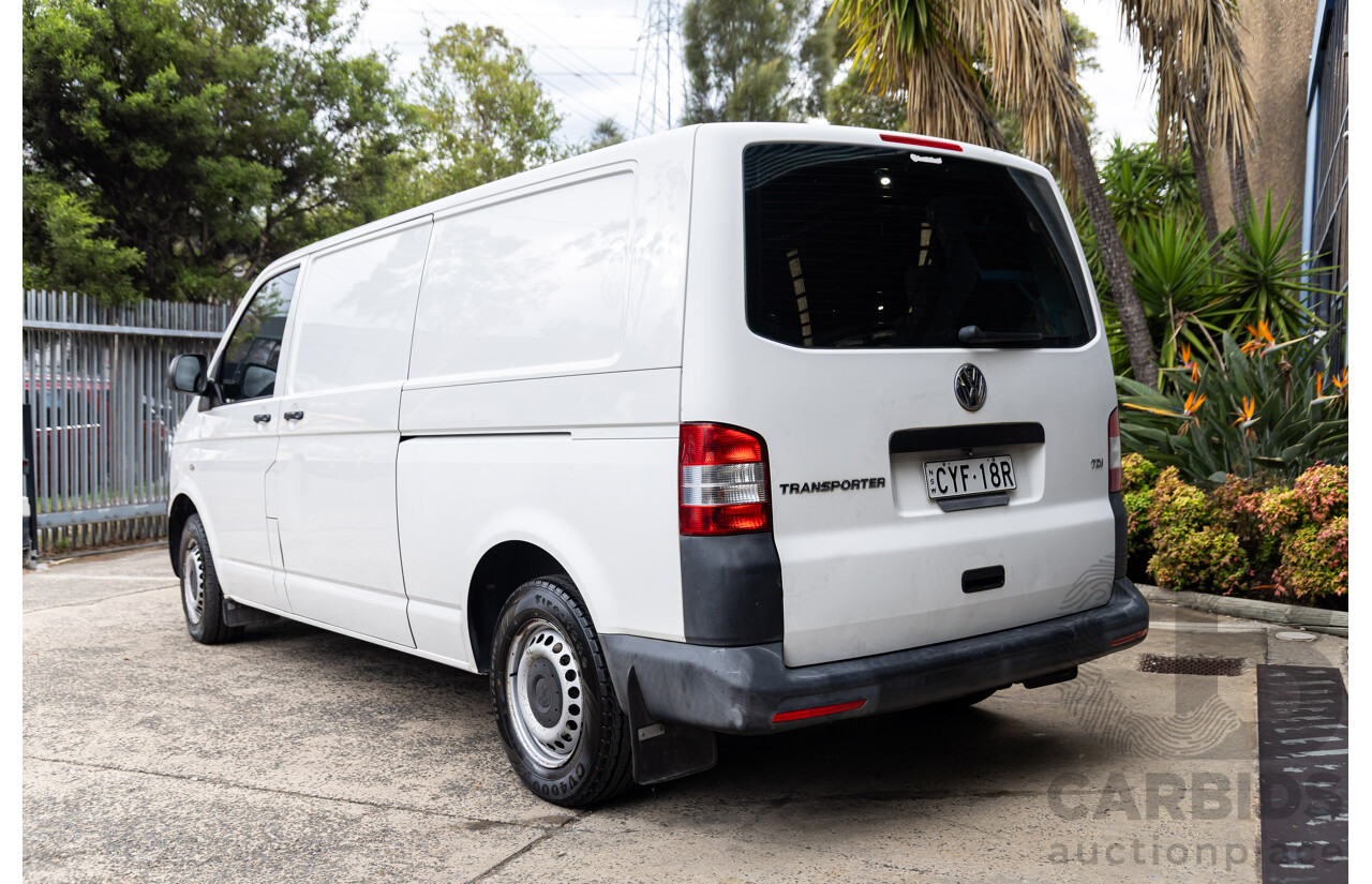 3/2015 Volkswagen Transporter TDI 340 LWB Low T5 MY15 Van Candy White Turbo Diesel 2.0L