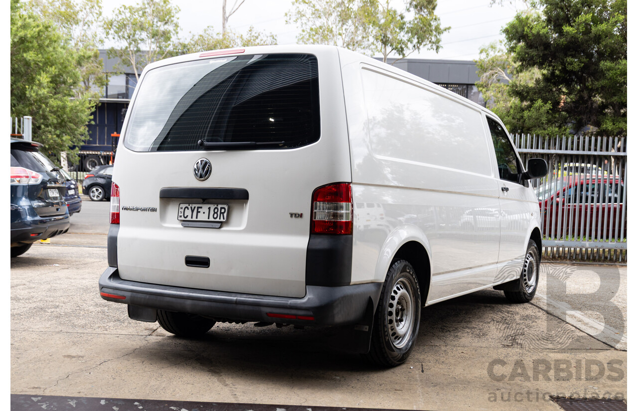 3/2015 Volkswagen Transporter TDI 340 LWB Low T5 MY15 Van Candy White Turbo Diesel 2.0L