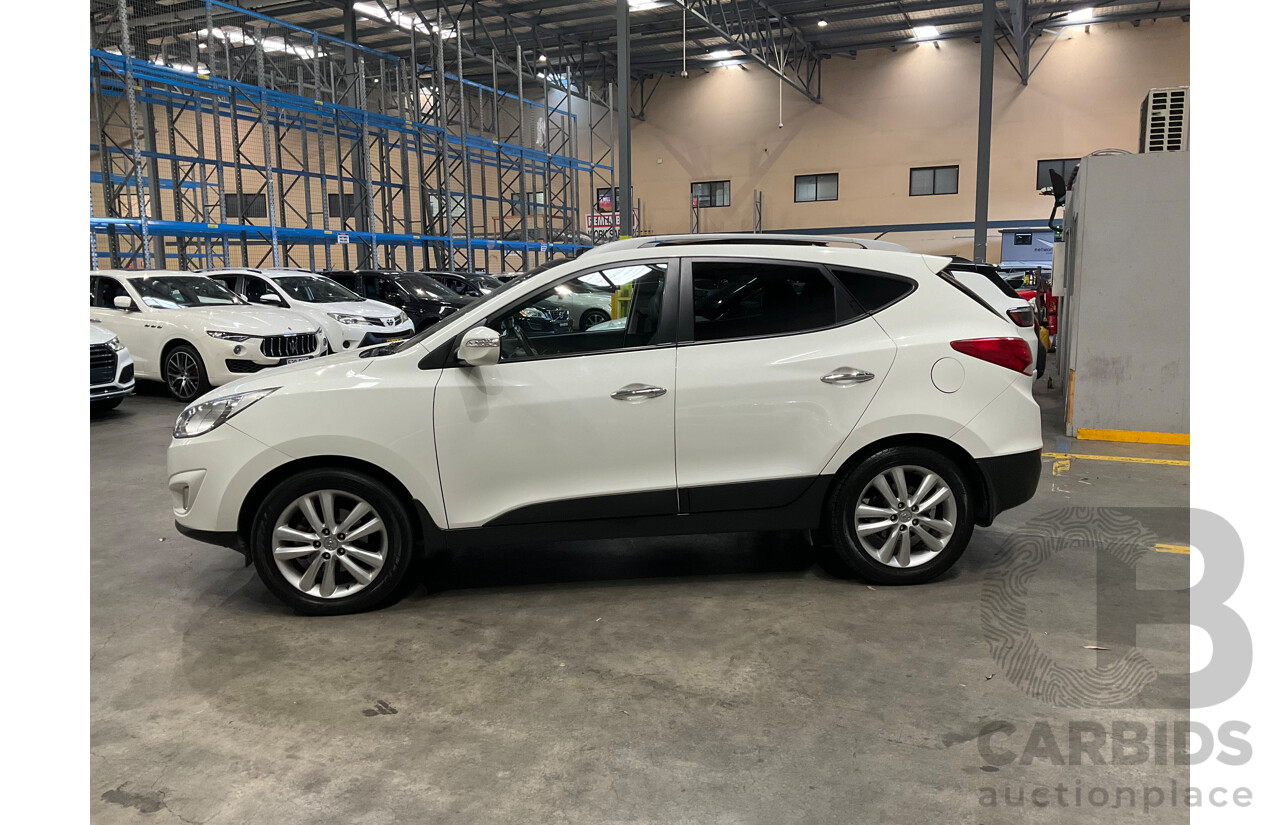 11/2011 Hyundai Ix35 Highlander (AWD) LM MY11 4d Wagon White 2.4L