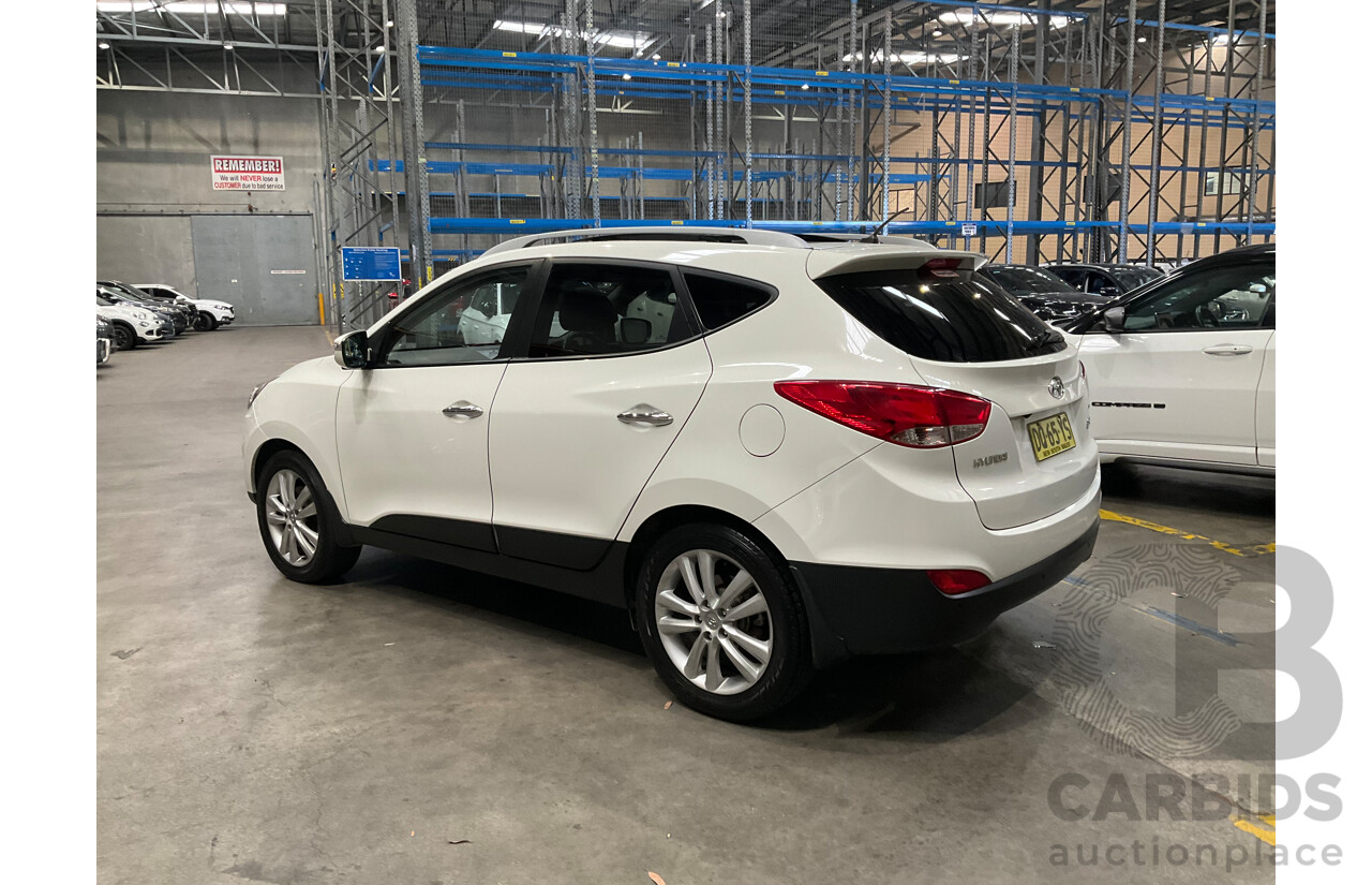11/2011 Hyundai Ix35 Highlander (AWD) LM MY11 4d Wagon White 2.4L