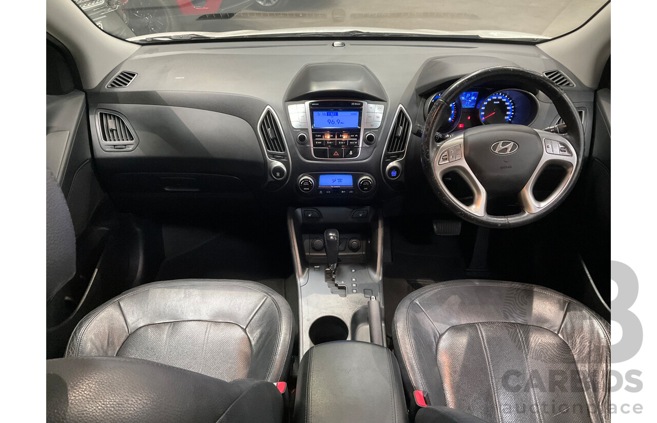 11/2011 Hyundai Ix35 Highlander (AWD) LM MY11 4d Wagon White 2.4L