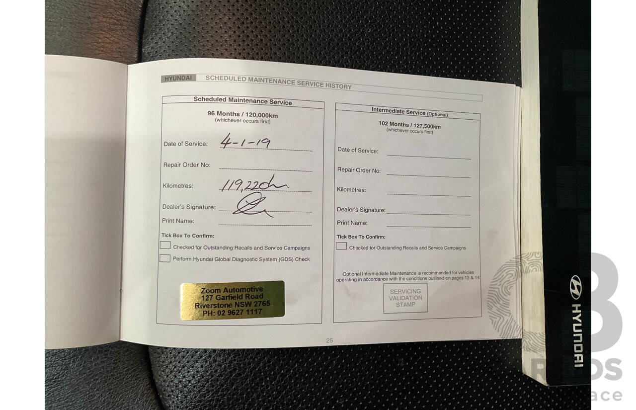 11/2011 Hyundai Ix35 Highlander (AWD) LM MY11 4d Wagon White 2.4L