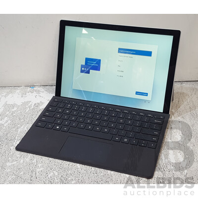 Microsoft (1961) Surface Pro 7 11th Gen Intel Core i5 (1135G7) 2.40GHz-4.20GHz 4-Core CPU 256GB 12.3-Inch Touchscreen Detachable Laptop w/ Power Supply