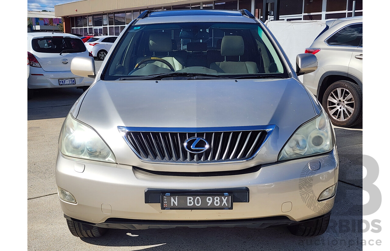 11/2007 Lexus Rx350 Sports Luxury GSU35R 07 UPGRADE 4d Wagon Gold 3.5L