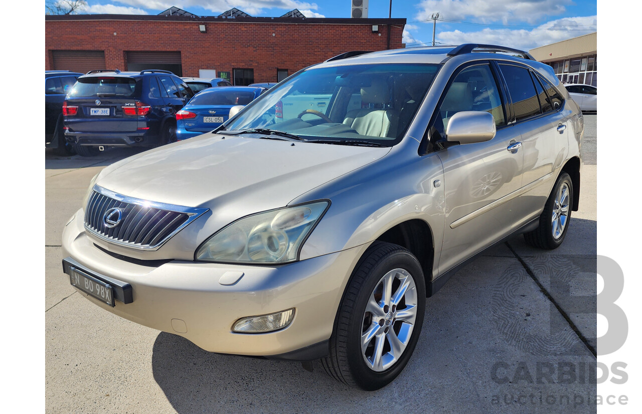 11/2007 Lexus Rx350 Sports Luxury GSU35R 07 UPGRADE 4d Wagon Gold 3.5L