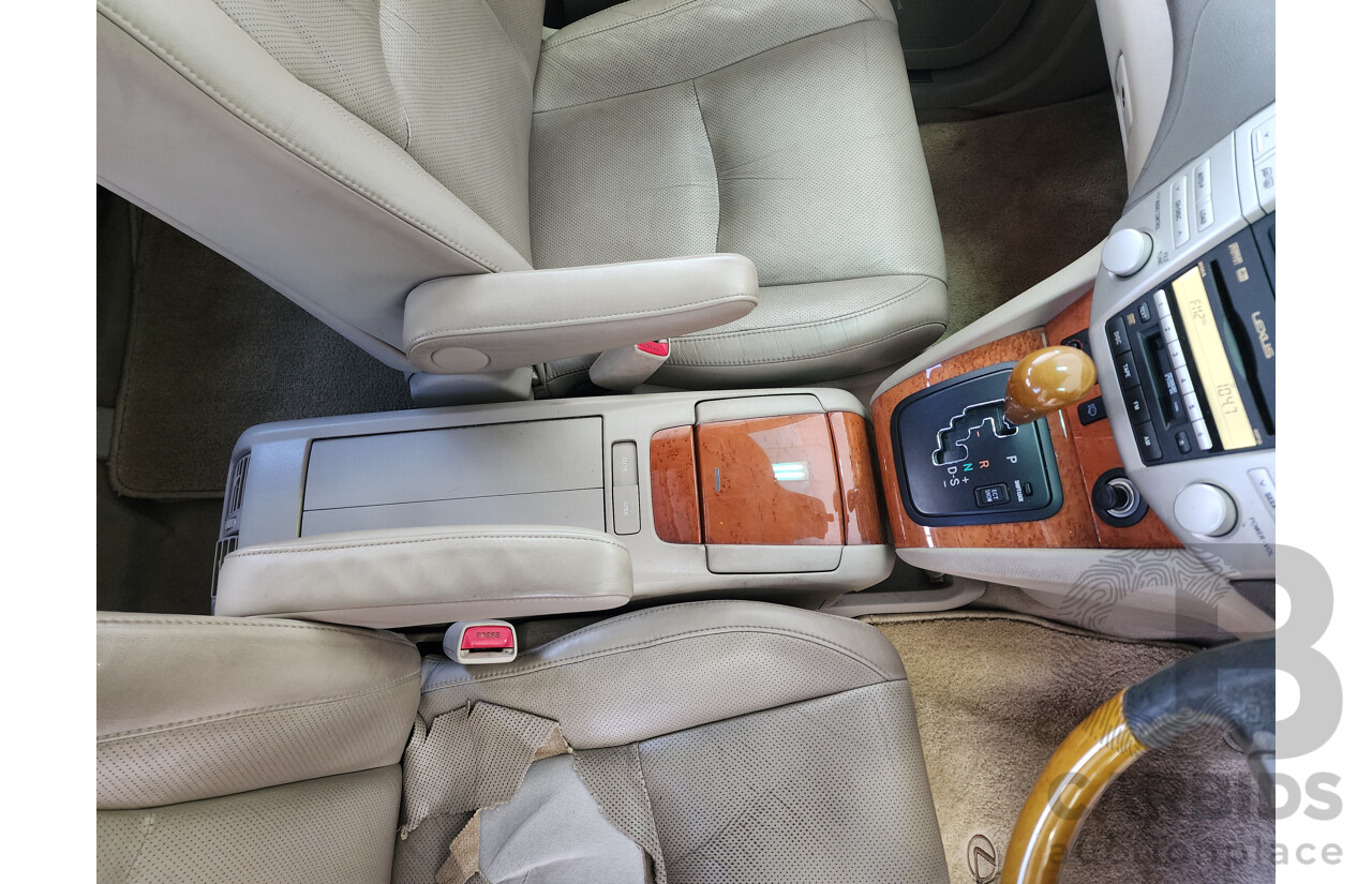 11/2007 Lexus Rx350 Sports Luxury GSU35R 07 UPGRADE 4d Wagon Gold 3.5L