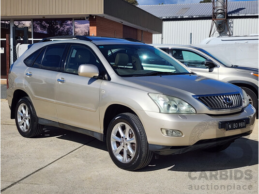 11/2007 Lexus Rx350 Sports Luxury GSU35R 07 UPGRADE 4d Wagon Gold 3.5L