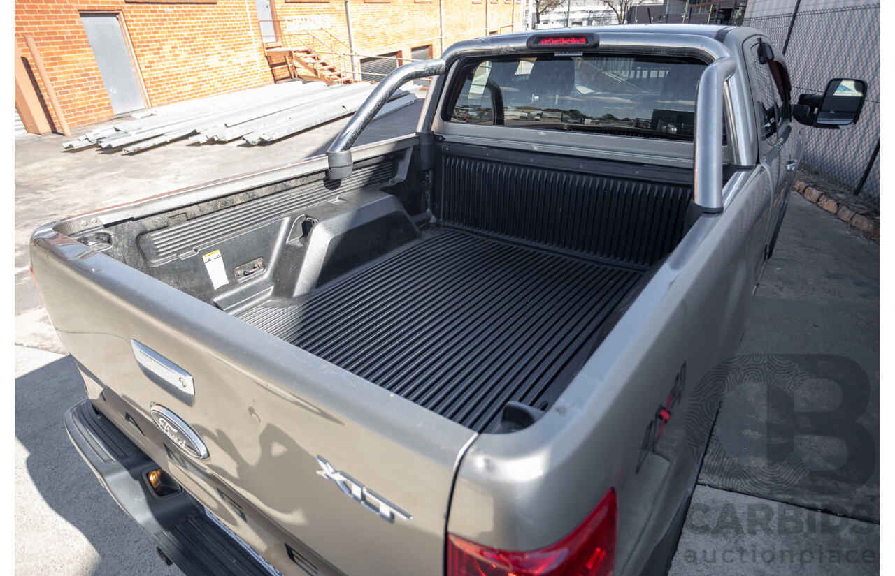 4/2012 Ford Ranger XLT 3.2 (4x4) PX Super Cab Pick Up Sparkling Gold Mica Turbo Diesel 3.2L