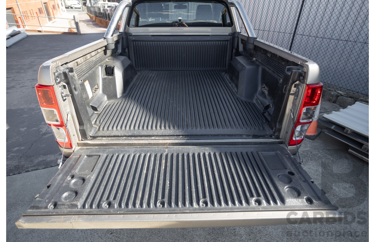 4/2012 Ford Ranger XLT 3.2 (4x4) PX Super Cab Pick Up Sparkling Gold Mica Turbo Diesel 3.2L