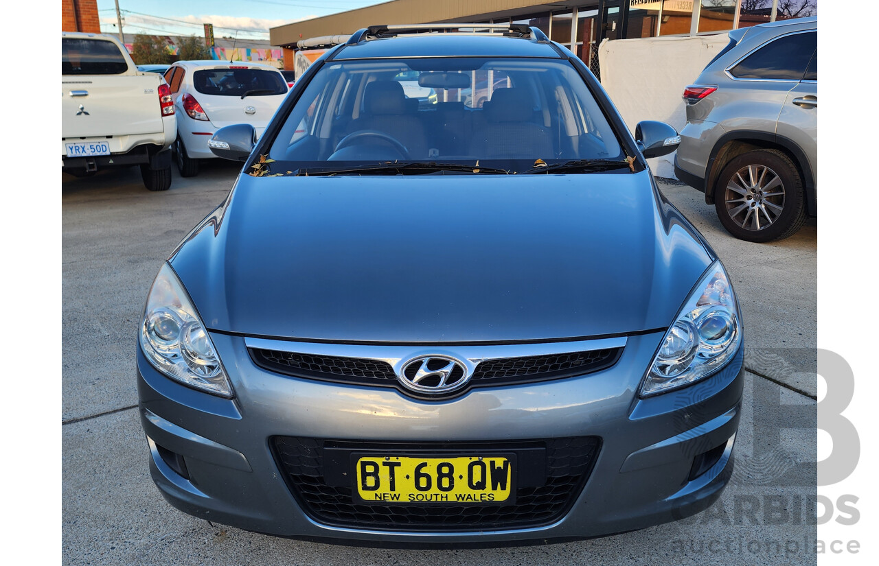 9/2009 Hyundai i30 cw SX 2.0 FD MY09 4d Wagon Grey 2.0L
