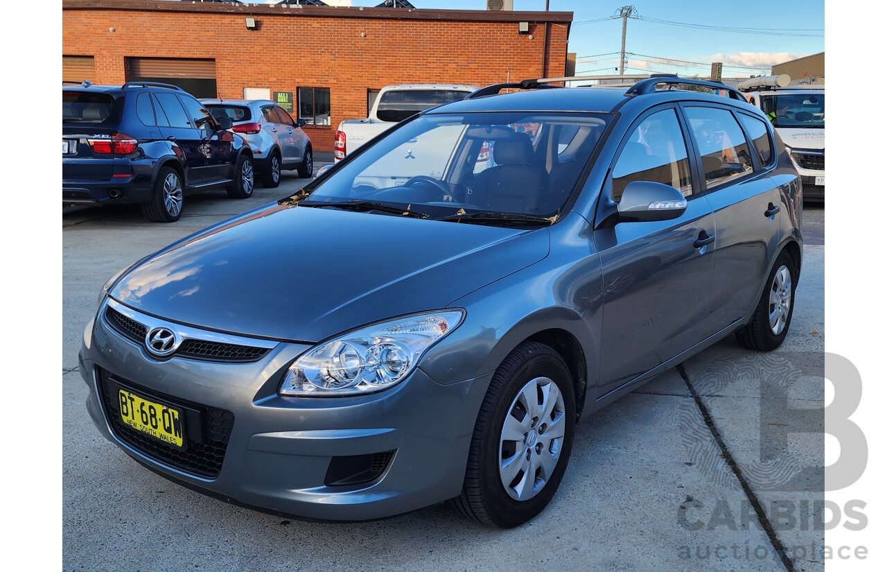 9/2009 Hyundai i30 cw SX 2.0 FD MY09 4d Wagon Grey 2.0L